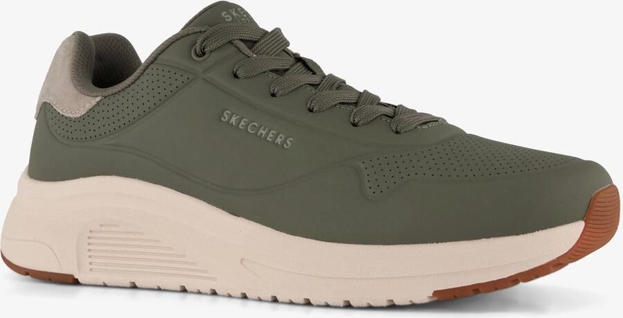 Skechers Uno Lite 2 heren sneakers groen Extra comfort Memory Foam