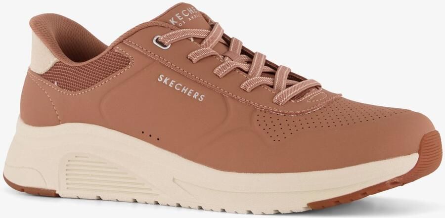 Skechers UNO LITE 2 NEW ARC Dames Instappers Tan
