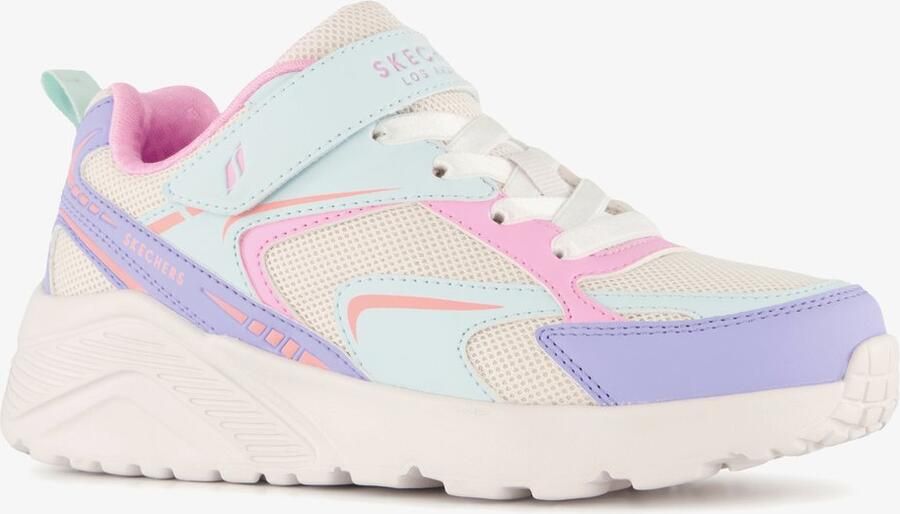 Skechers Uno Lite 2.0 Chic Shimmer meisjes sneakers Paars Extra comfort Memory Foam