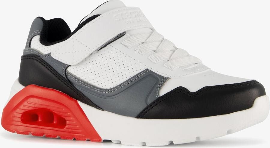 Skechers Uno Lite 2.0 Pillar Duo kinder sneakers wit Extra comfort Memory Foam