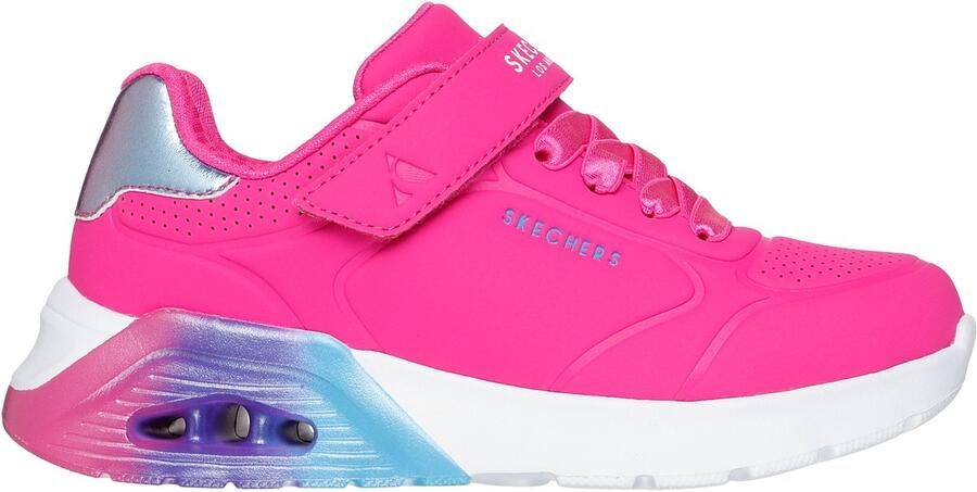 Skechers UNO LITE 2.0 VIVID METALLIC Meisjes Laarzen Felroze Multi