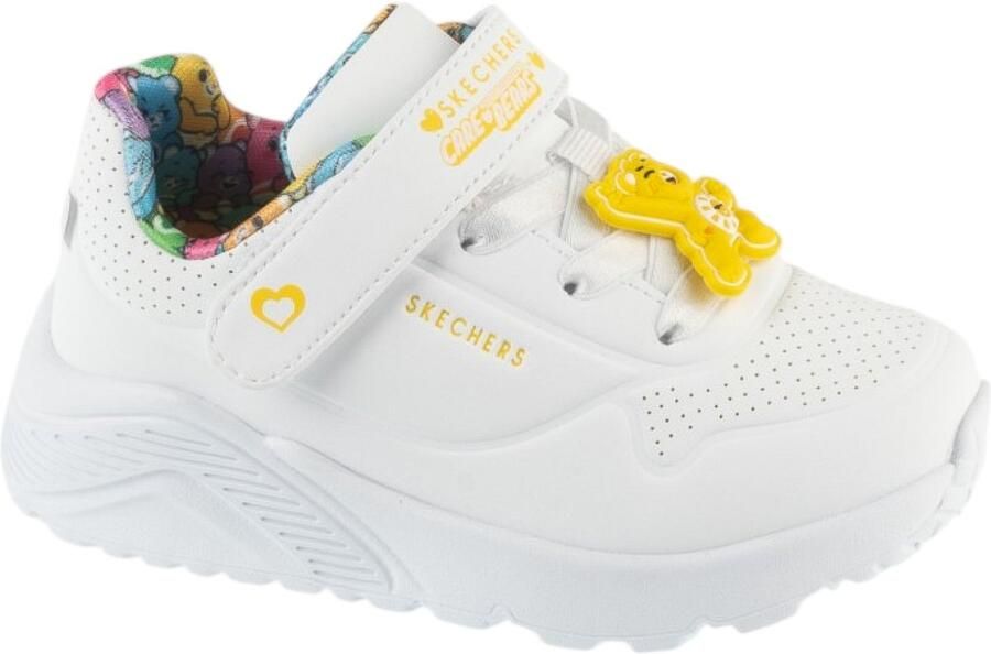 Skechers Uno Lite Bear Spirit voor Wit Sneakers