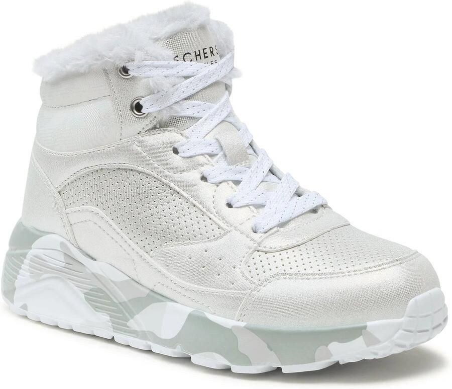 Skechers UNO LITE CAMO DAZZLE Sneakers Unisex Kinderen Grijs