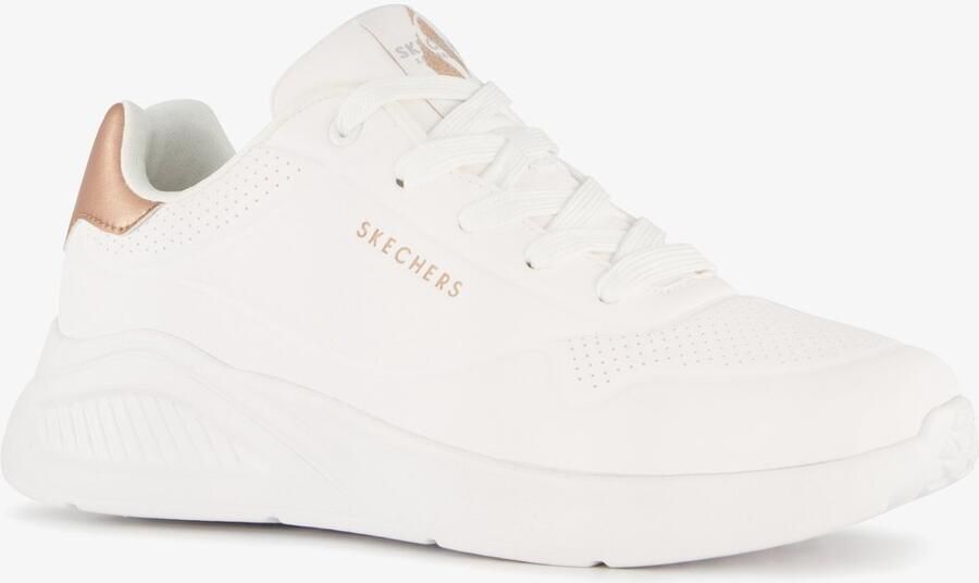 Skechers Uno Lite dames sneakers wit Extra comfort Memory Foam