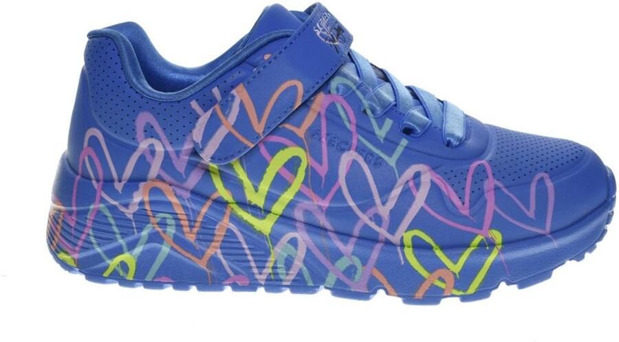 Skechers Uno Lite Love Levitate Schoenen Blauw Meisje
