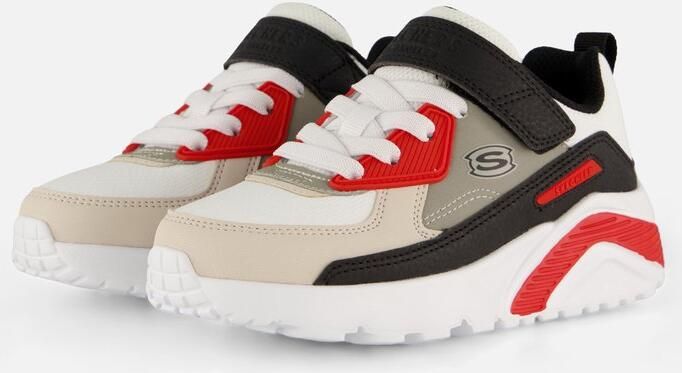 Skechers UNO LITE REVIVAL-EDGE Jongens Sneakers Wit