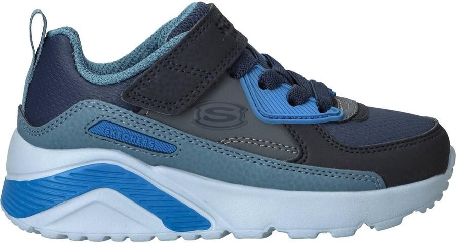 Skechers Uno Lite Revival Edge Sneakers Jongens Blauw
