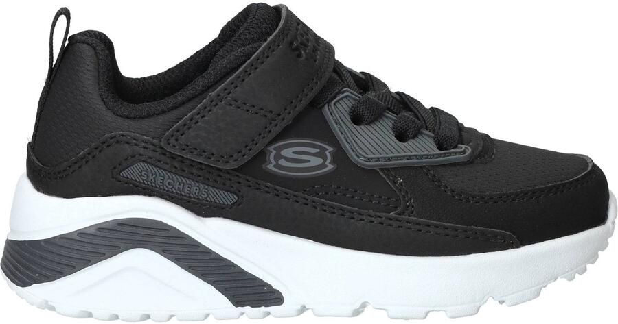 Skechers Uno Lite Revival Edge Sneakers Jongens Zwart