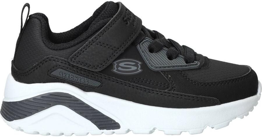 Skechers Uno Lite Revival Edge Sneakers Jongens Zwart