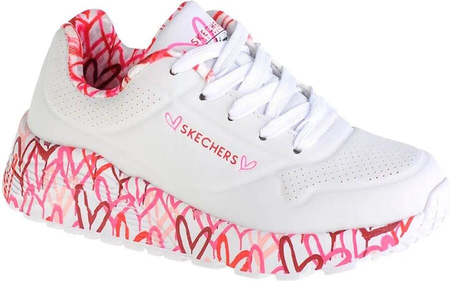 Skechers Uno Lite Schoenen Wit 1 2 Meisjes