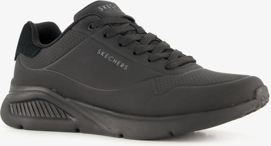 Skechers Uno Lite Suited Lite heren sneakers zwart Extra comfort Memory Foam