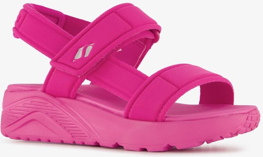Skechers UNO Lite Sunny Stand meisjes sandalen fuchsia roze - Foto 2