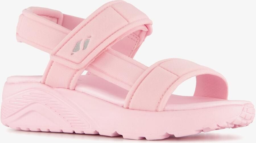Skechers UNO Lite Sunny Stand meisjes sandalen lichtroze