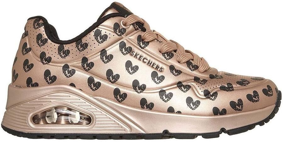Skechers UNO LIVE COLORFULLY Dames Sneakers Gold