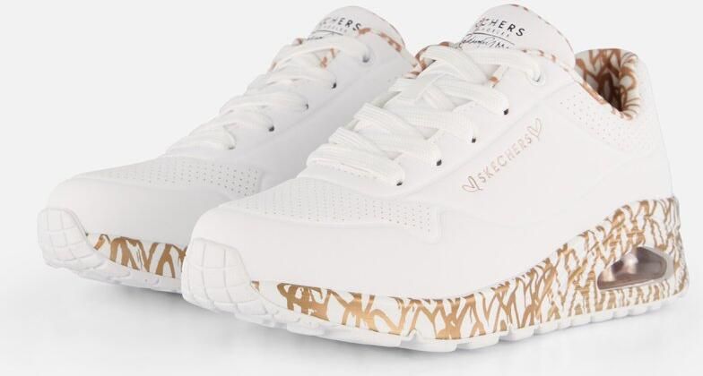 Skechers Sneakers UNO LOVING LOVE Vrijetijdsschoen lage schoen veterschoen met luchtkamerzool - Foto 3