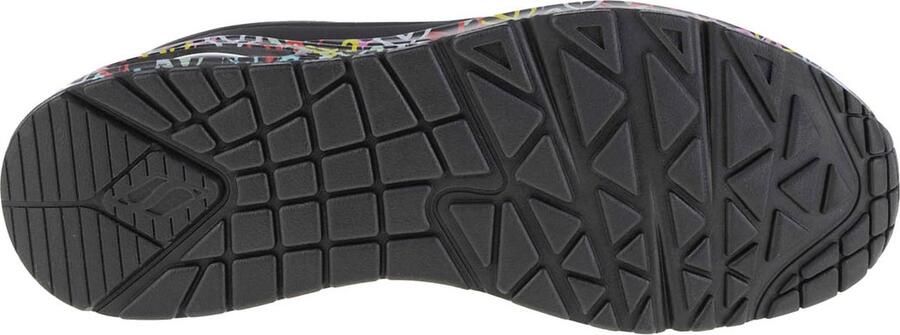 Skechers Uno-Loving Love 155506-BBK Vrouwen Zwart Sneakers - Foto 4