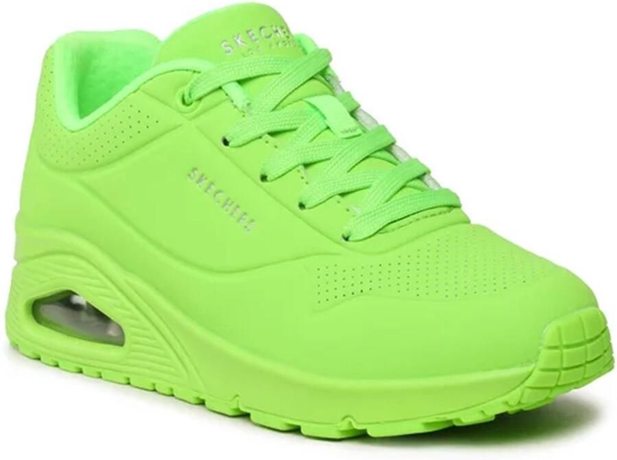 Skechers Uno Night Shades Dames Sneakers Groen