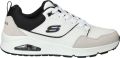 Skechers Sneakers UNO-RETRO ONE retro sneaker veterschoen met skech-air luchtkussen zool - Wit