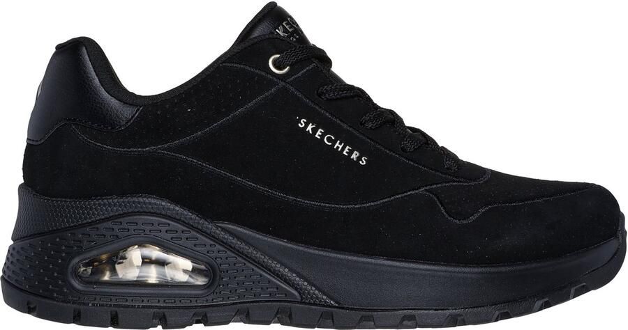 Skechers art 155135 BBK UNO RUGGED-CHILLPROOF Dames Sneakers Zwart