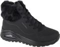 Skechers Veterschoenen UNO RUGGED FALL AIR Winterlaarzen met Air-Cooled Memory Foam comfort binnenzool - Zwart