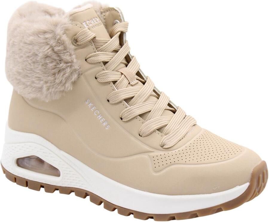 Skechers Veterschoenen UNO RUGGED FALL AIR Winterlaarzen met Air-Cooled Memory Foam comfort binnenzool