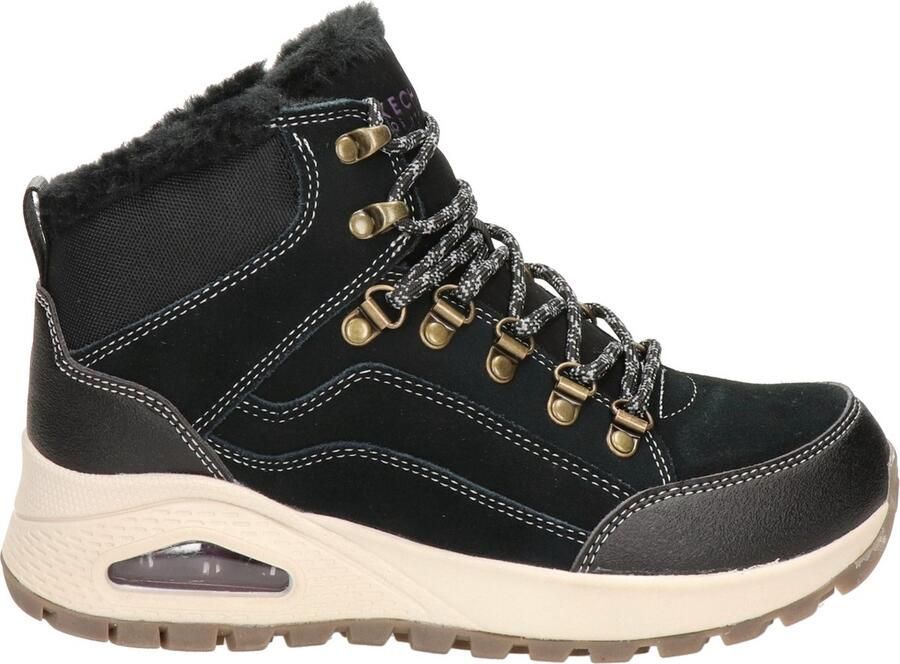 Skechers Uno Rugged dames veterboot Zwart - Foto 1