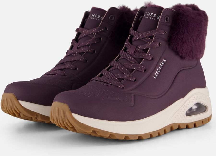 Skechers Veterschoenen UNO RUGGED FALL AIR Winterlaarzen met Air-Cooled Memory Foam comfort binnenzool