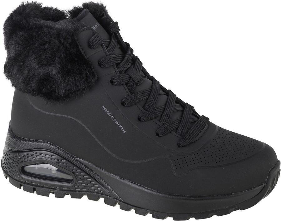 Skechers Uno Rugged Fall Air Vrouwen Zwart Laarzen