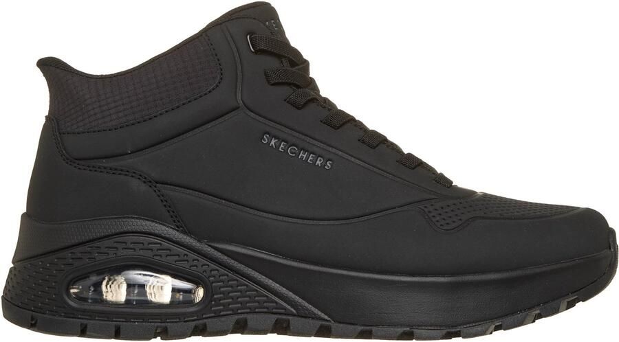 Skechers UNO RUGGED Heren Instappers Zwart