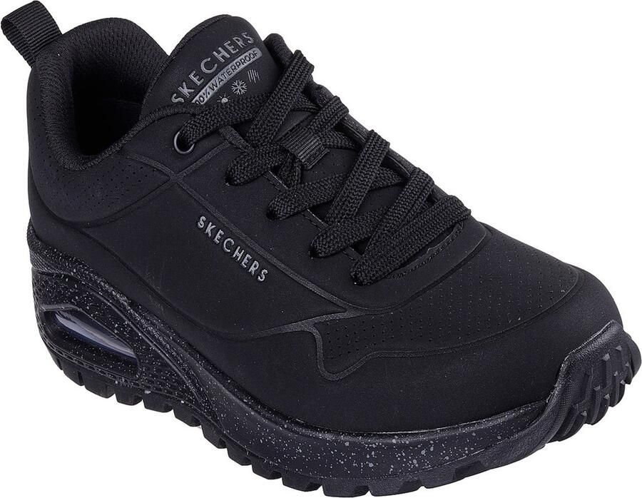 Skechers UNO RUGGED -SPOTTED TERRAIN damestrainers waterdicht 177164 BBK zwart
