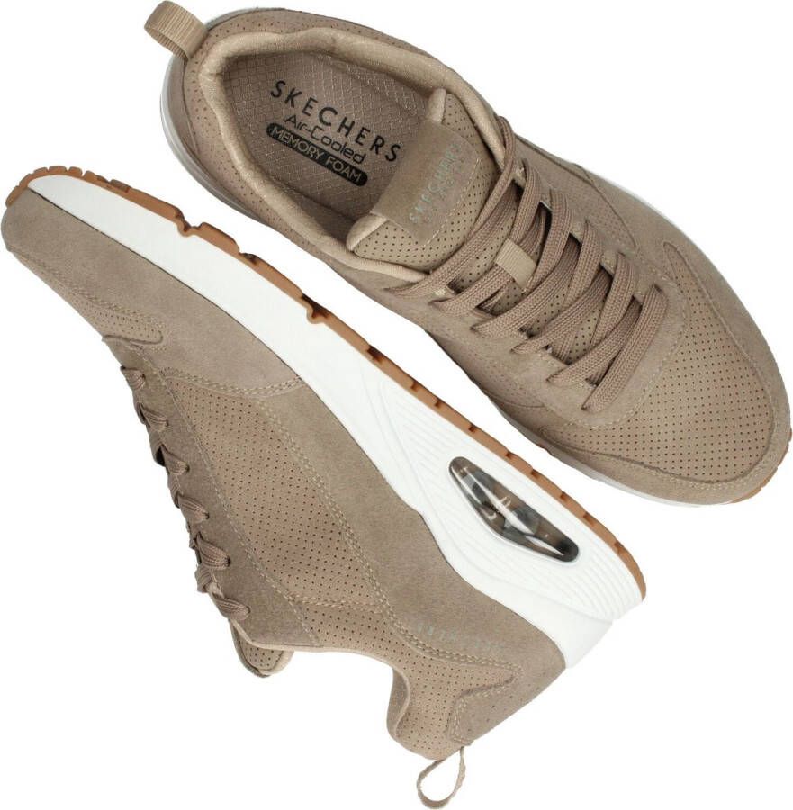 Skechers Stijlvolle Satsuma Sneakers voor de Moderne Man Beige Heren - Foto 2