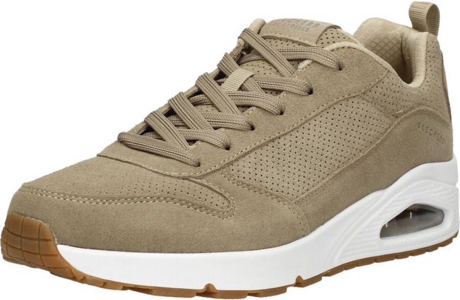 Skechers Stijlvolle Satsuma Sneakers voor de Moderne Man Beige Heren - Foto 8