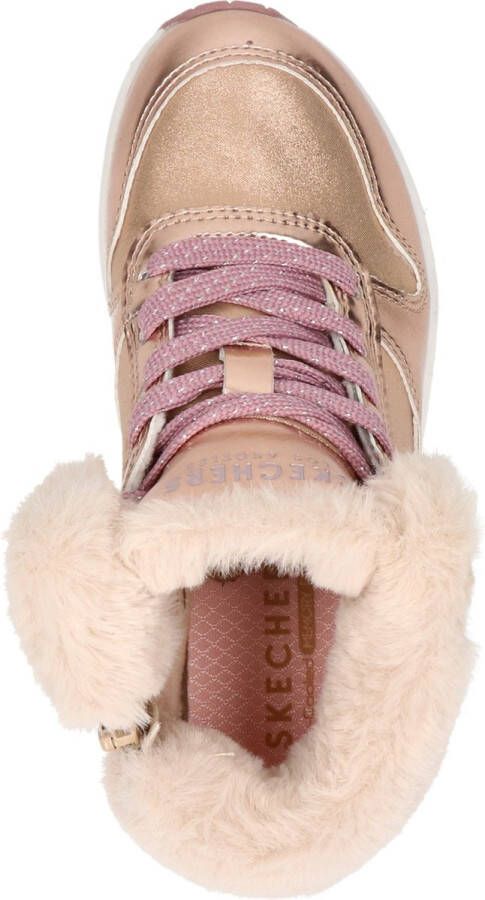 Skechers Uno hoge sneakers goud Meisjes Imitatieleer 35 - Foto 17