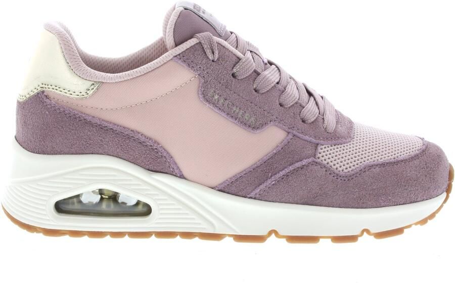 Skechers Uno Sneakers roze Suede Dames - Foto 2