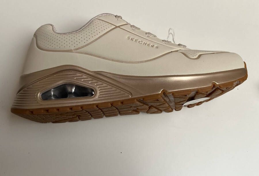 Skechers 403677 Uno stacre navy blauw witte zool (32 Kleur Blauw ) - Foto 4