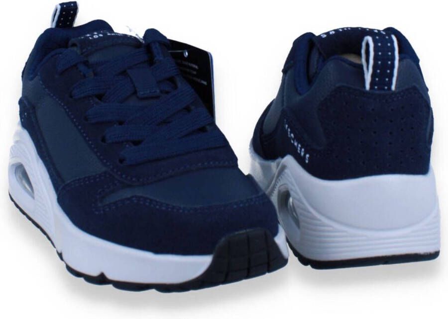 Skechers 403677 Uno stacre navy blauw witte zool (32 Kleur Blauw ) - Foto 3
