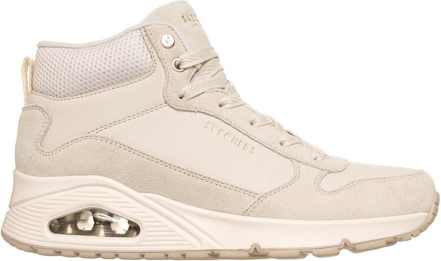 Skechers UNO STACRE SHINE Dames Sneakers Off-White