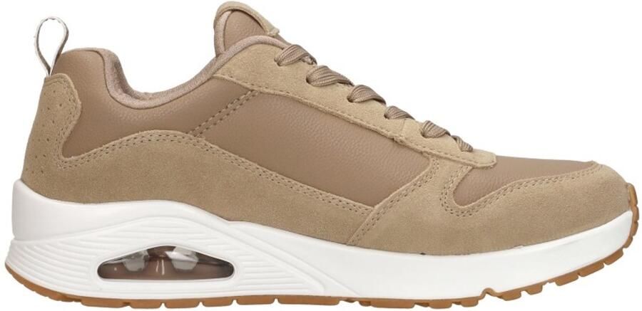 Skechers Uno-Stacre 52468-SND Mannen Beige Sneakers