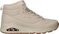 Skechers Uno Stand On Air High Off White Wandelsneakers Dames - Beige