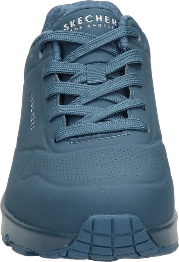 Skechers Sneakers met sleehak Uno Stand on Air Vrijetijdsschoen lage schoen veterschoen met fijne perforatie - Foto 4
