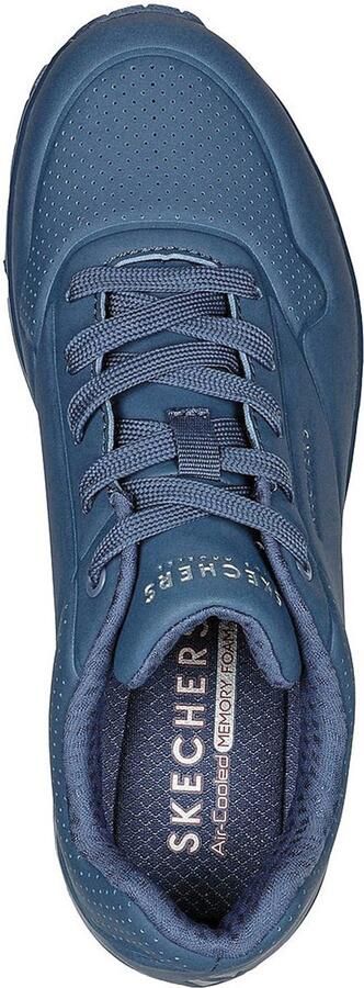 Skechers Sneakers met sleehak Uno Stand on Air Vrijetijdsschoen lage schoen veterschoen met fijne perforatie - Foto 10