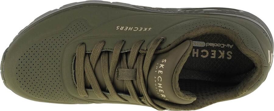 Skechers Sneaker 73690 OLV UNO Stand On Air Olijfgroen - Foto 6