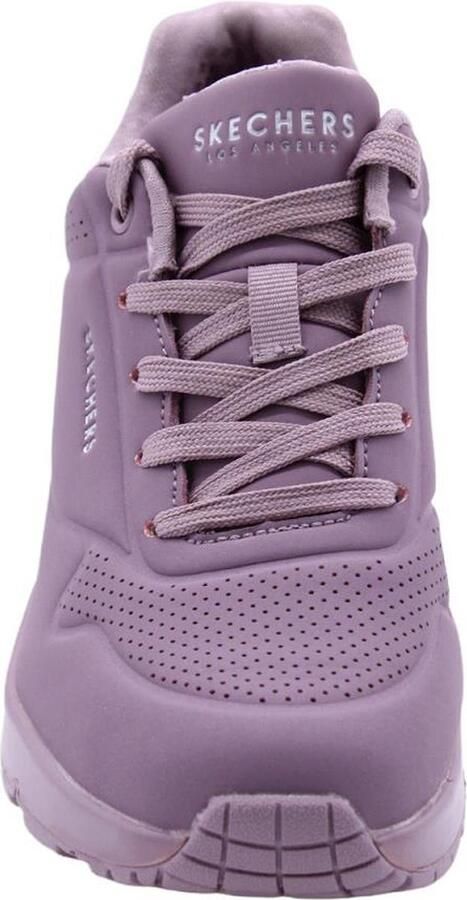 Skechers Sneakers met sleehak Uno Stand on Air met fijne perforatie vrijetijdsschoen halfhoge schoen veterschoen - Foto 7