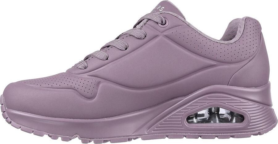 Skechers Sneakers met sleehak Uno Stand on Air met fijne perforatie vrijetijdsschoen halfhoge schoen veterschoen - Foto 8