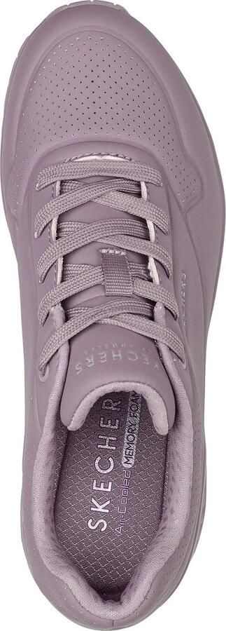 Skechers Sneakers met sleehak Uno Stand on Air met fijne perforatie vrijetijdsschoen halfhoge schoen veterschoen - Foto 10