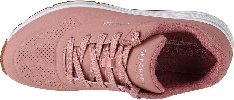 Skechers Sneakers met sleehak UNO STAND ON AIR met zacht verdikte binnenzool