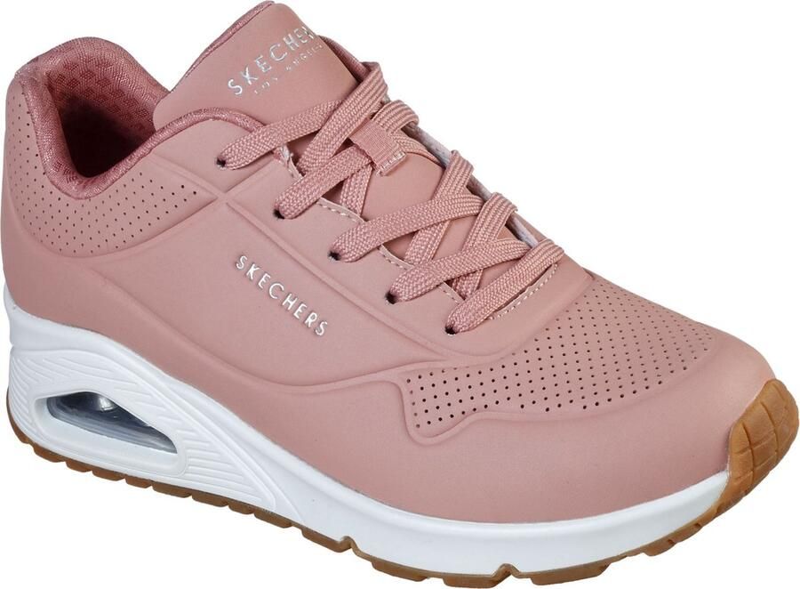 Skechers Sneakers met sleehak UNO STAND ON AIR met zacht verdikte binnenzool - Foto 4