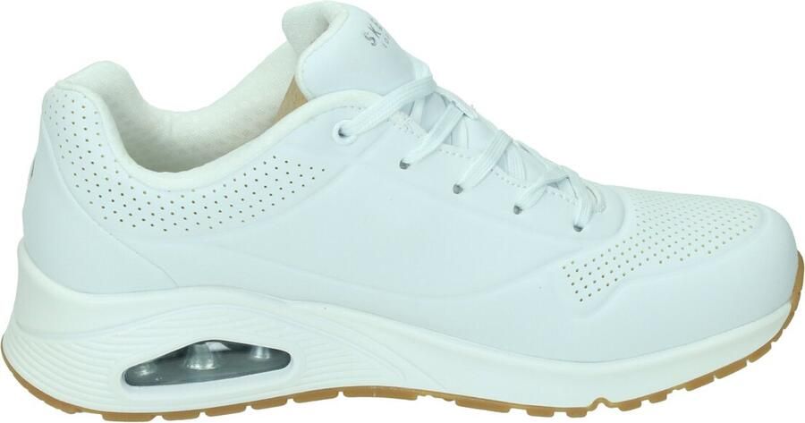 Skechers Sneakers Street Uno Stand on Air in eenvoudige look vrijetijdsschoen lage schoen veterschoen - Foto 12