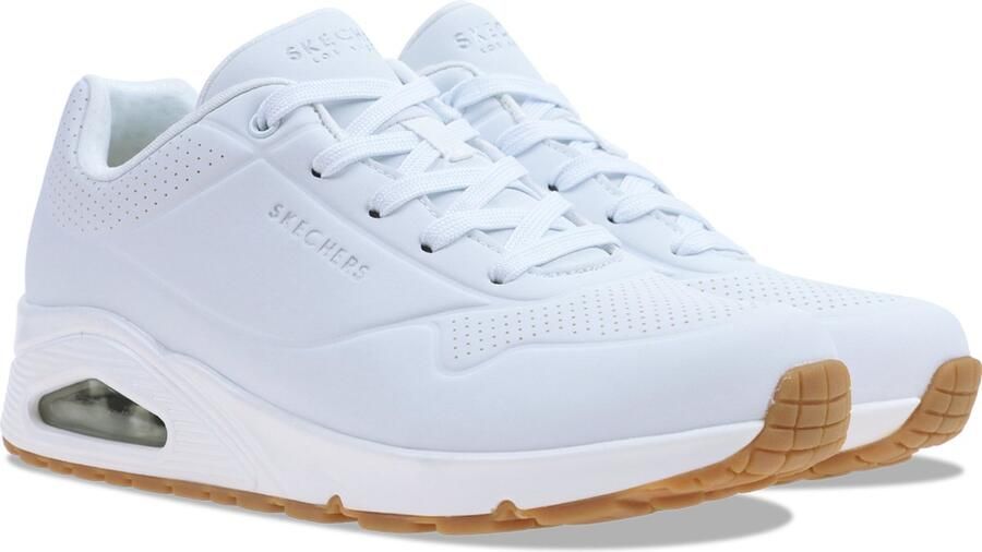 Skechers Sneakers Street Uno Stand on Air in eenvoudige look vrijetijdsschoen lage schoen veterschoen - Foto 11