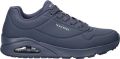 Skechers Sneakers Uno Stand on Air Vrijetijdsschoen lage schoen veterschoen met air-cooled memory foam - Blauw